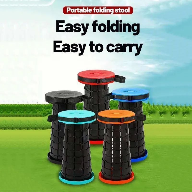 كرسي محمول قابل للطي قابل للتعديل – خفيف وسهل الحمل في أي مكان 🎒✨