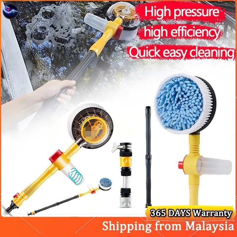 فرشاة غسيل السيارات 360° – تنظيف سريع وقوي بلا تعب 💦✨