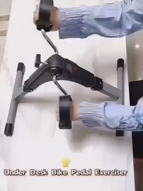 Mini Bike 4in1 – دراجة رياضية منزلية ذكية لليدين والرجلين مع شاشة رقمية 💪🚴‍♂️